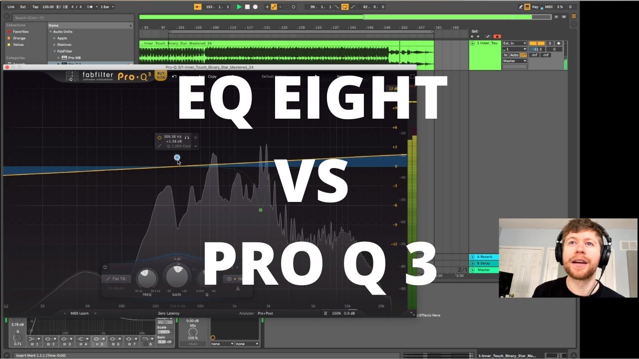Ableton EQ Eight vs FabFilter Pro-Q 3