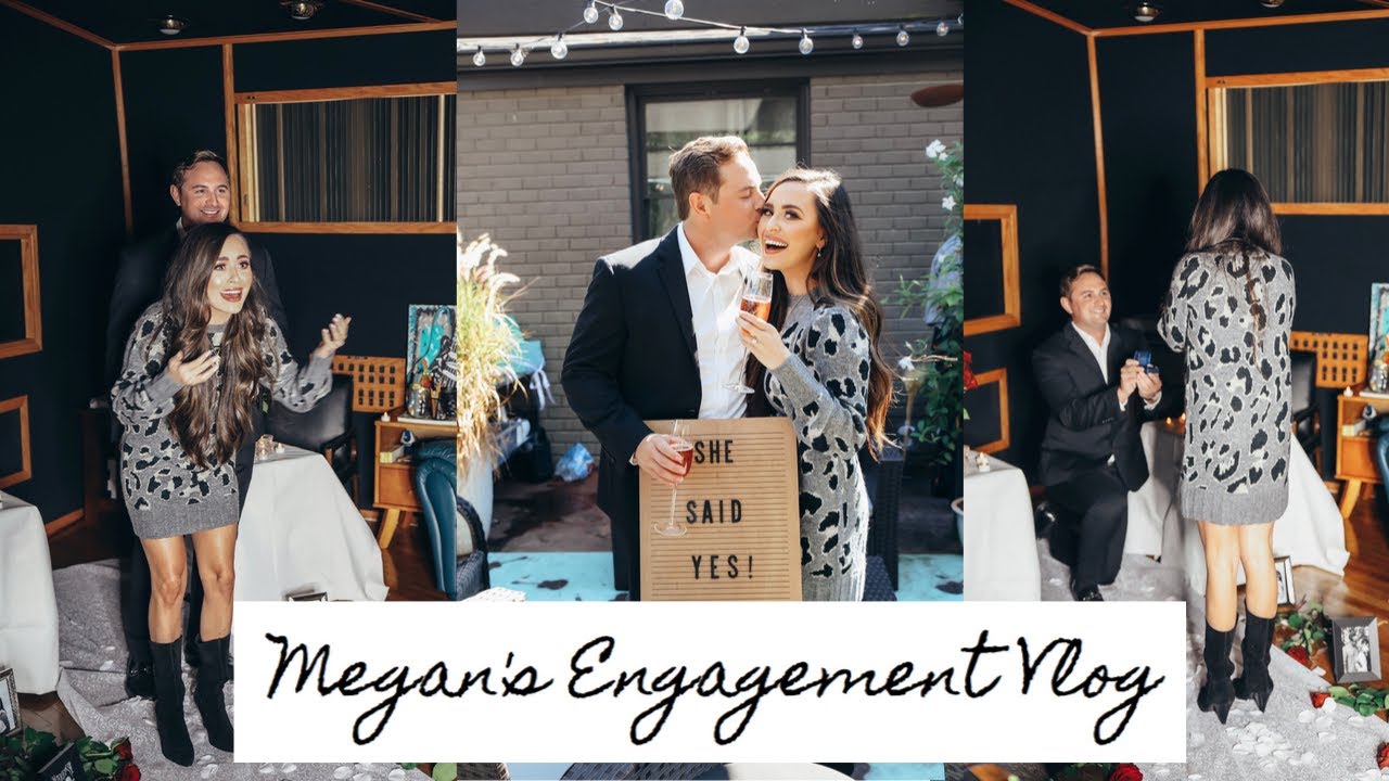 Megan is ENGAGED! (Engagement Vlog)