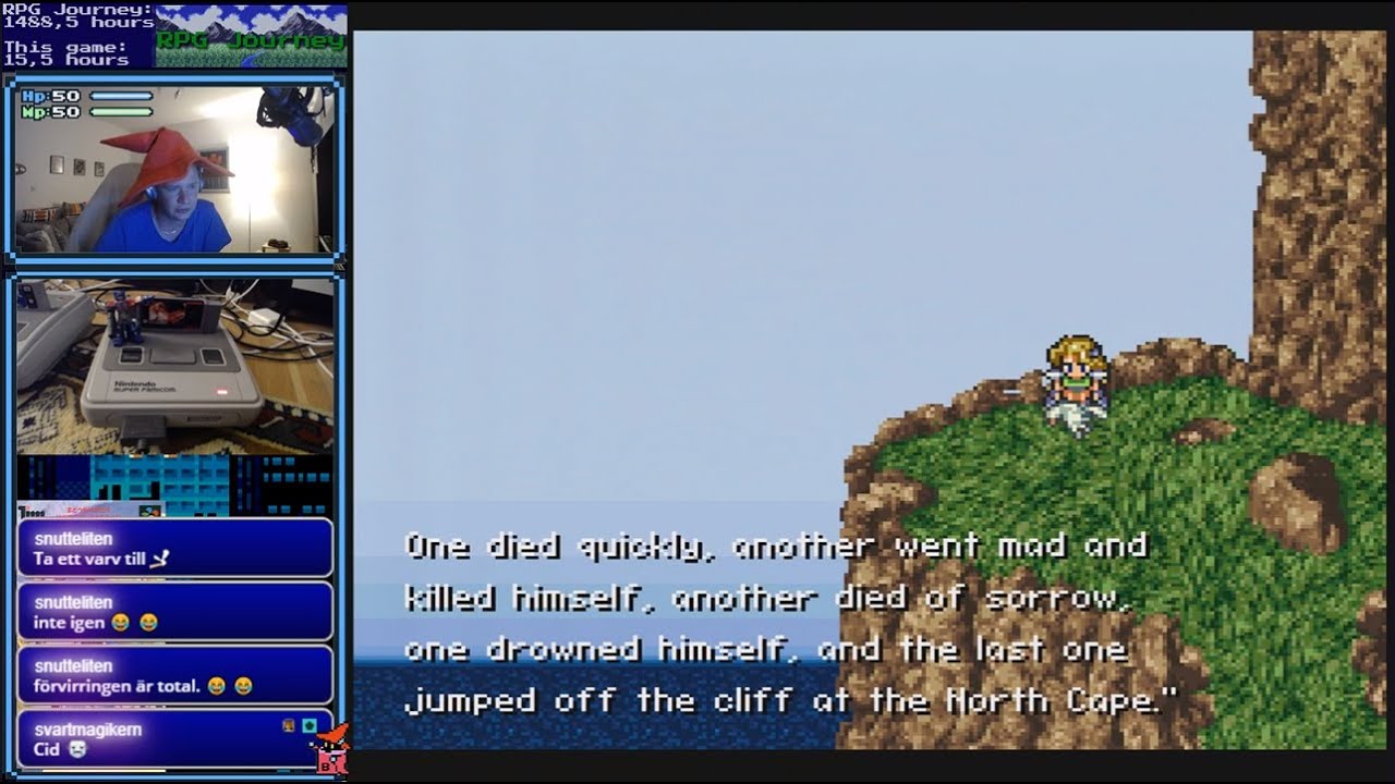 Final Fantasy VI - Celes Suicide scene - Jap/Eng translation