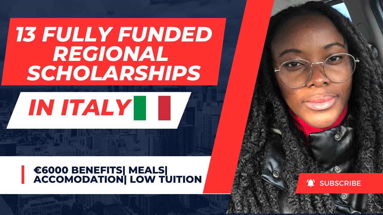 13 FULLY FUNDED SCHOLARSHIPS IN ITALY FOR INTERNATIONAL STUDENTS | €6000 SPIDENDS+ DOCUMENTS