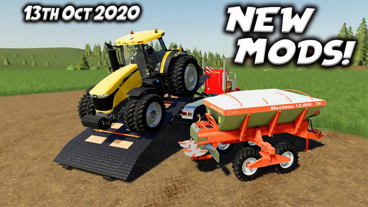 NEW MODS Farming Simulator 19 PS4 FS19 (Review) 13th Oct 2020.