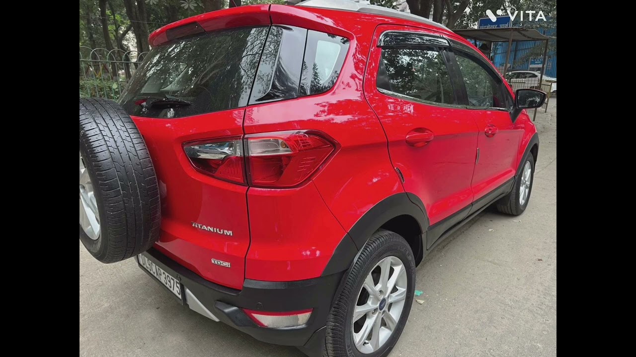 ECOSPORTS TITANIUM 2018,AIRBAGS, PUSHBUTTON,84000KM,RS.540000/-NGB.అమ్మబ డును.ఢిల్లీలో🚘✈️93462 42721