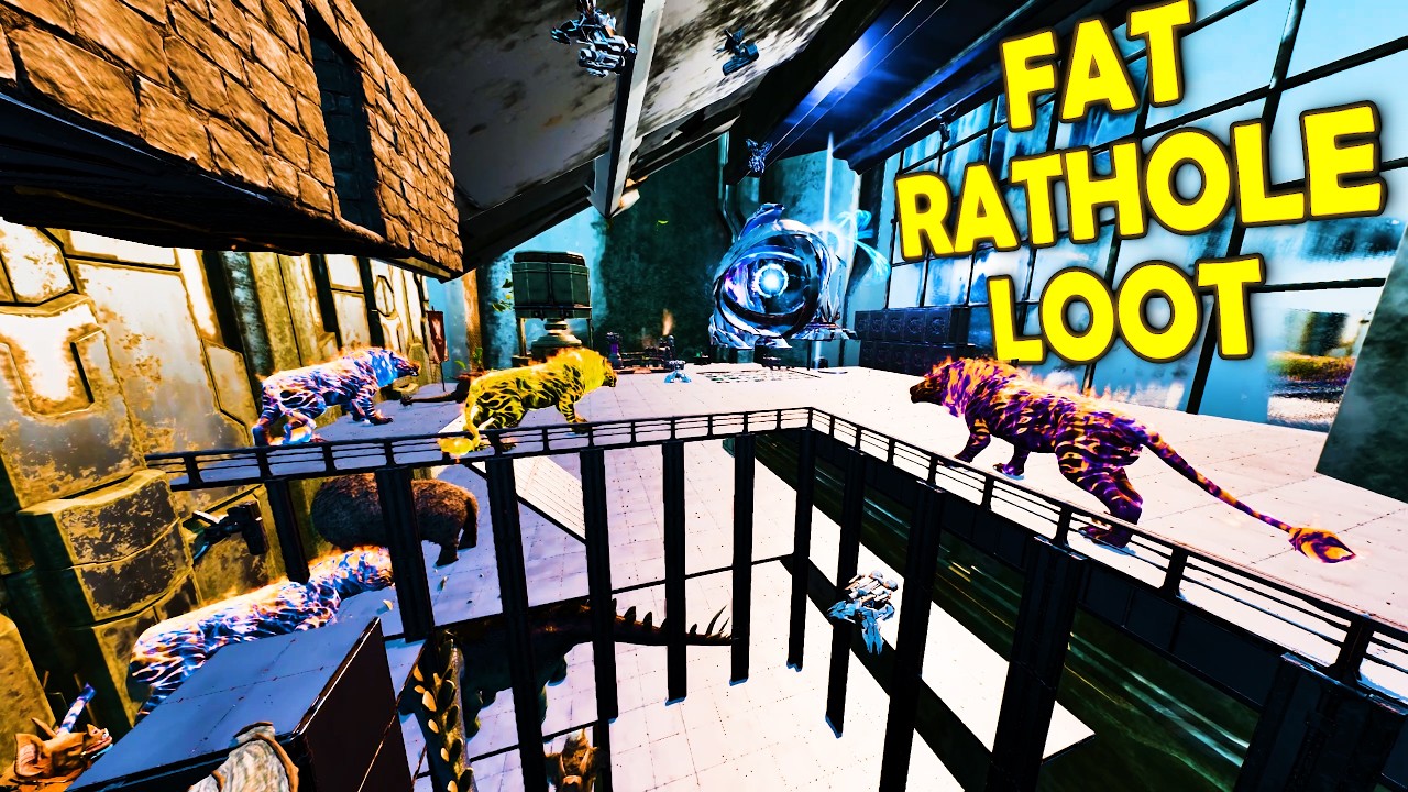 Easy Extinction Rathole Raiding Trick For Our COMEBACK! ARK Official PvP Ep.10