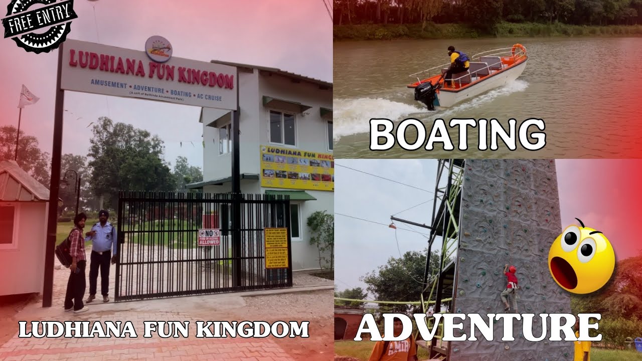 🎡 Ludhiana Fun Kingdom Boating & Rides 🔥 | Harmohit Vlogs