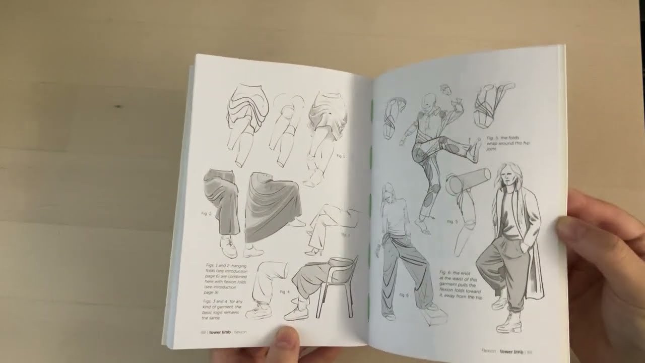 Morpho Anatomy for Artists: Clothing Folds and Creases by Michel Lauricella Flip Through