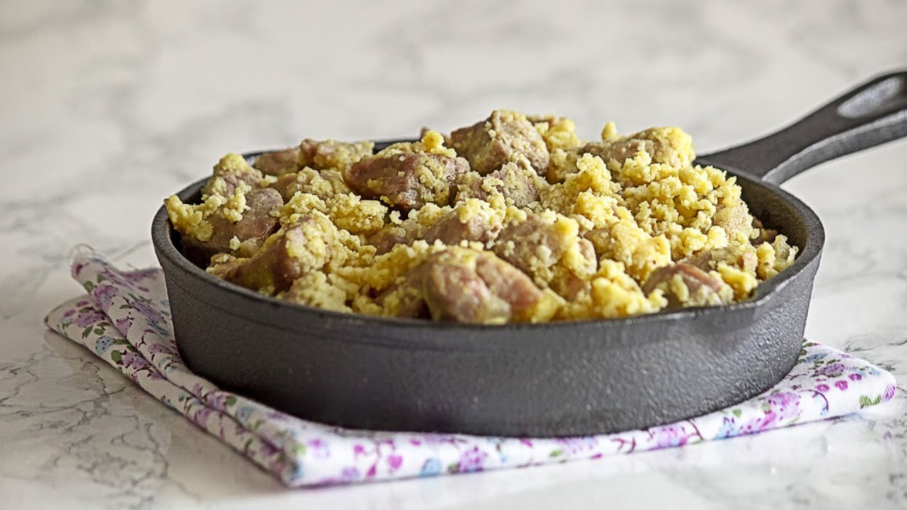 Ricetta agnello cacio e uova