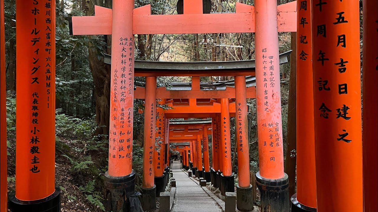 Caminando por Fushimi Inari-taisha parte 2 (Prefectura de Kioto)