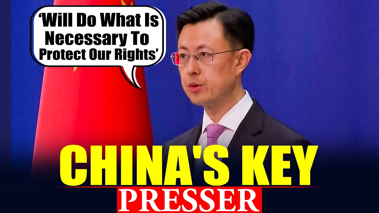LIVE: Chinese FM Holds Press Conference I Russia sanctions Bill I Tariffs I Donald Trump