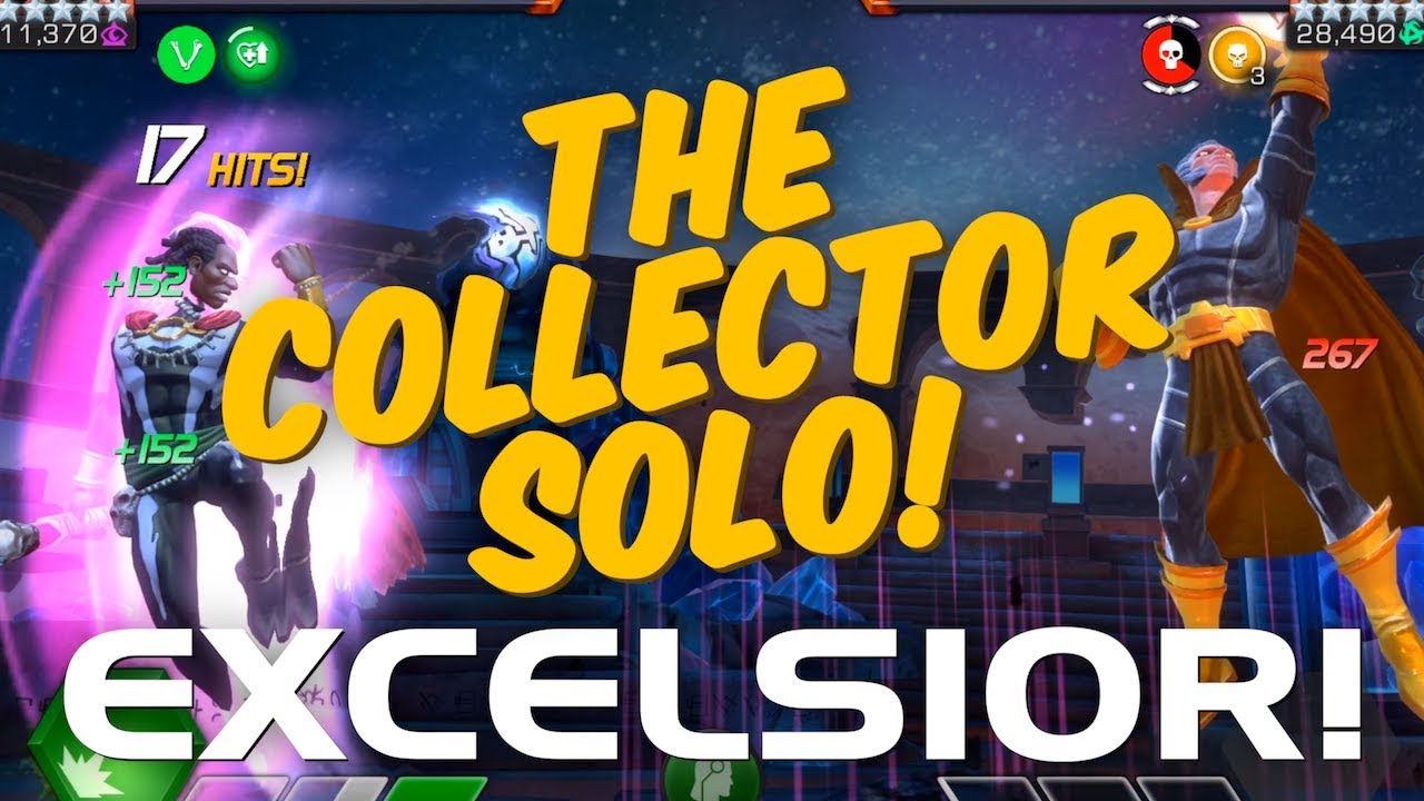 Excelsior! The Collector Solo/One Shot: R4 Dr. Voodoo vs. The Collector (w/ Tips & Masteries) | MCoC