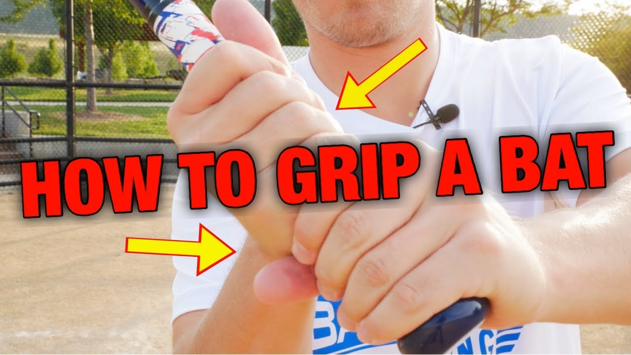 How To Grip A Baseball Bat (For Maximum Bat Speed & Power)