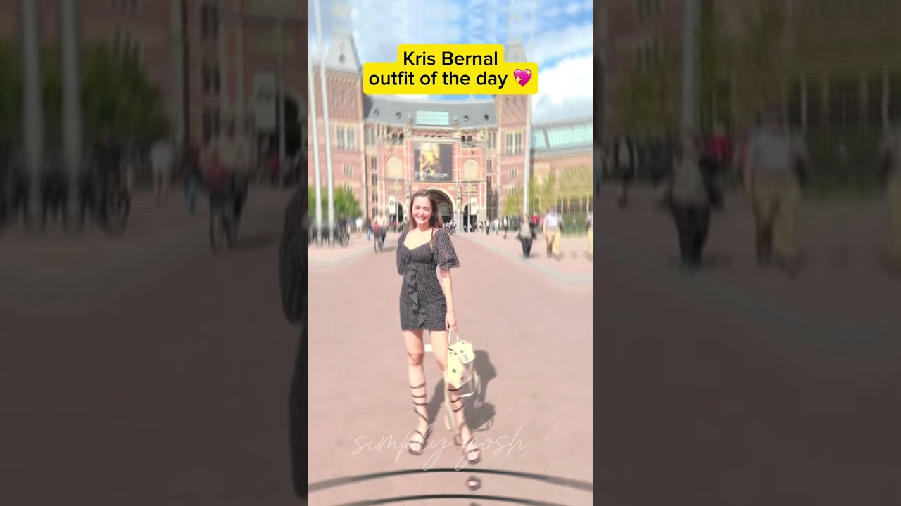 KRIS BERNAL OUTFIT OF THE DAY! SO PRETTY! #krisbernal #ootd