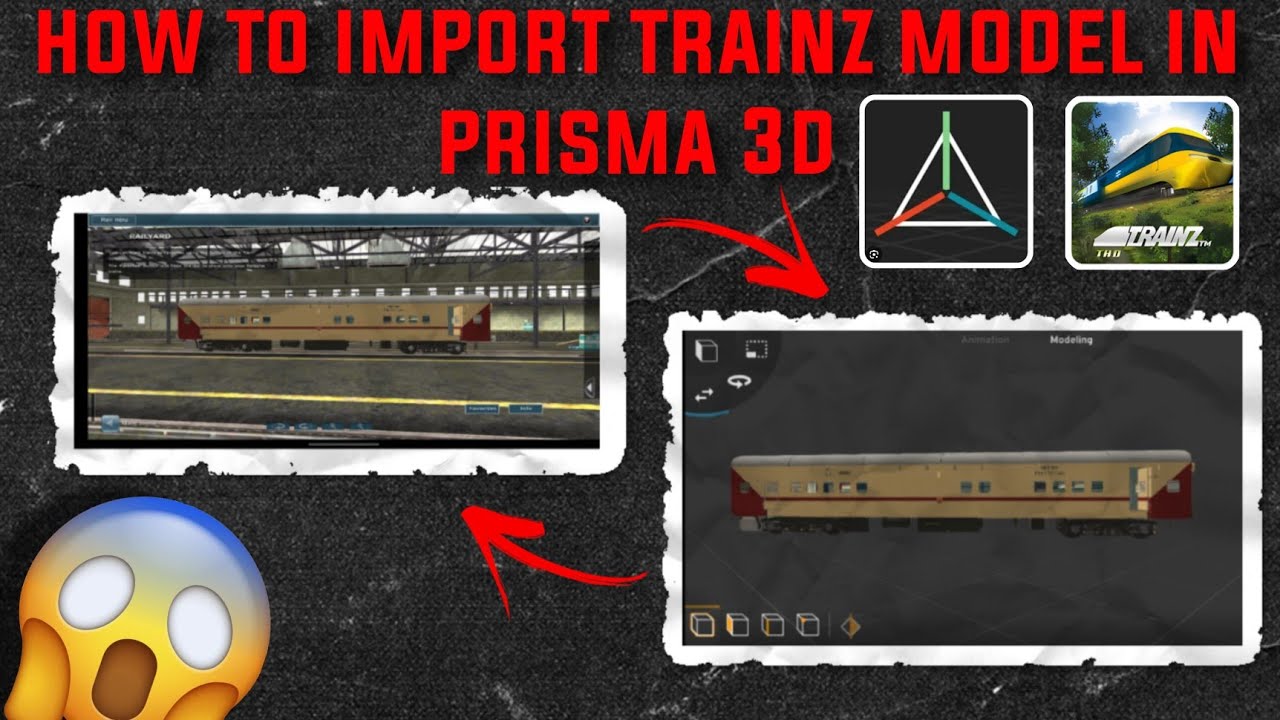 Convert Trainz Models to Prisma 3D: Quick & Easy Guide | trainz simulator activety #trainztutorial