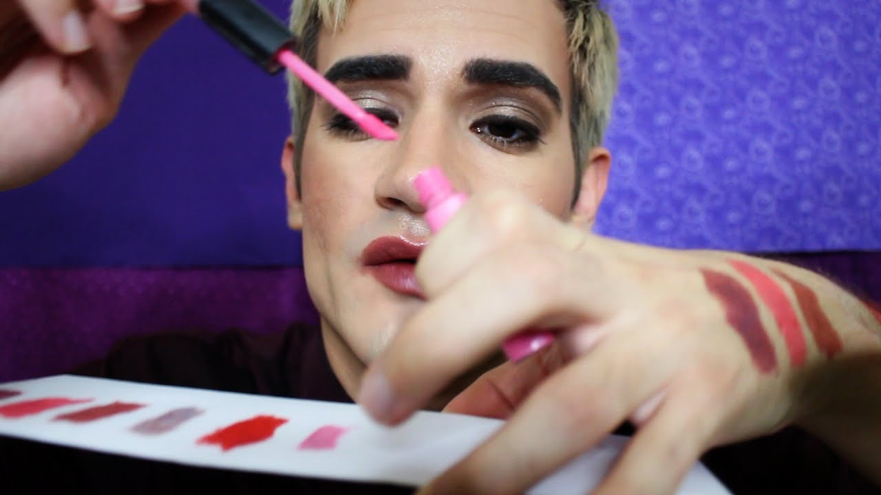 Lipstick Swatching ASMR