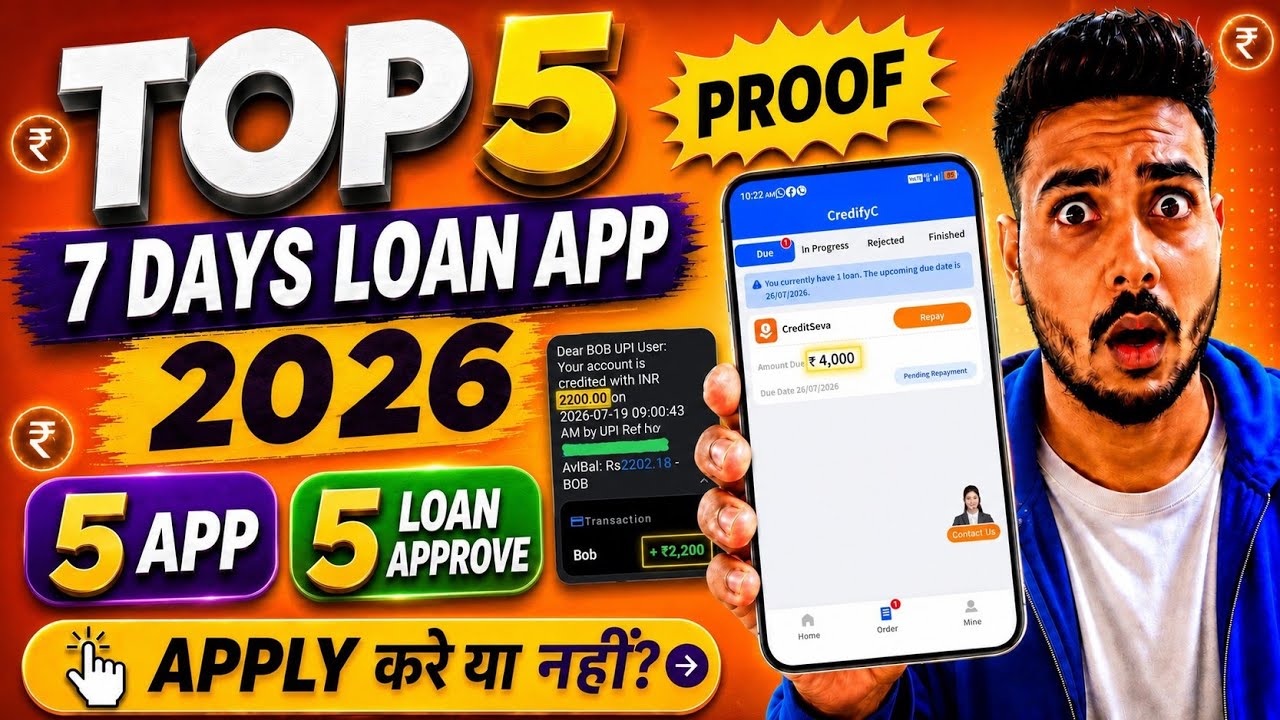 Top 5 Fake Loan Apps List 2026 🚨 | New 7 Days Loan App Scam Alert | Chinese Loan App Exposed