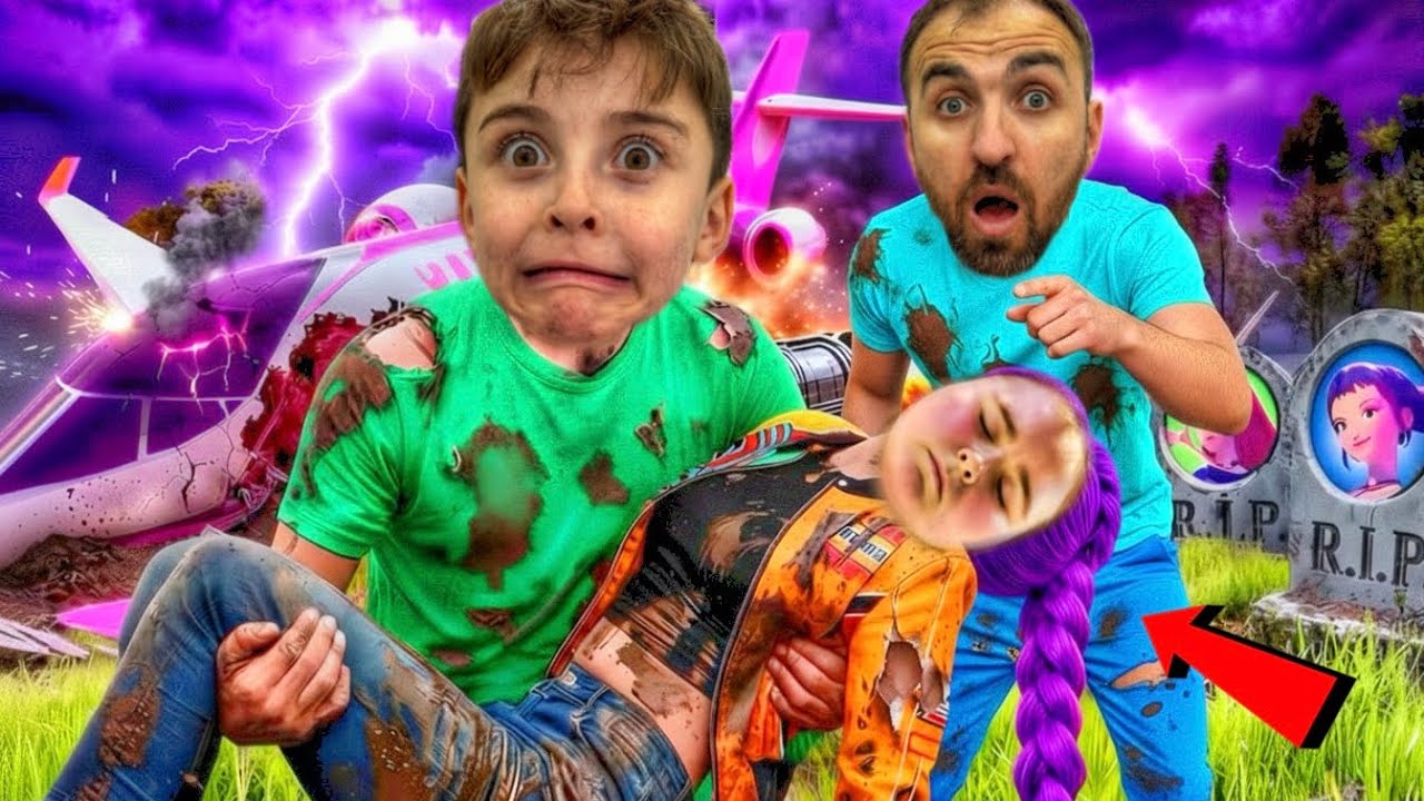 KAÇAK RUMİNİN UÇAĞI ÇATIMIZA DÜŞTÜ!? SAÇA BOYSLAR PEŞİNDE RUMİYİ SAKLAYALIM !? 