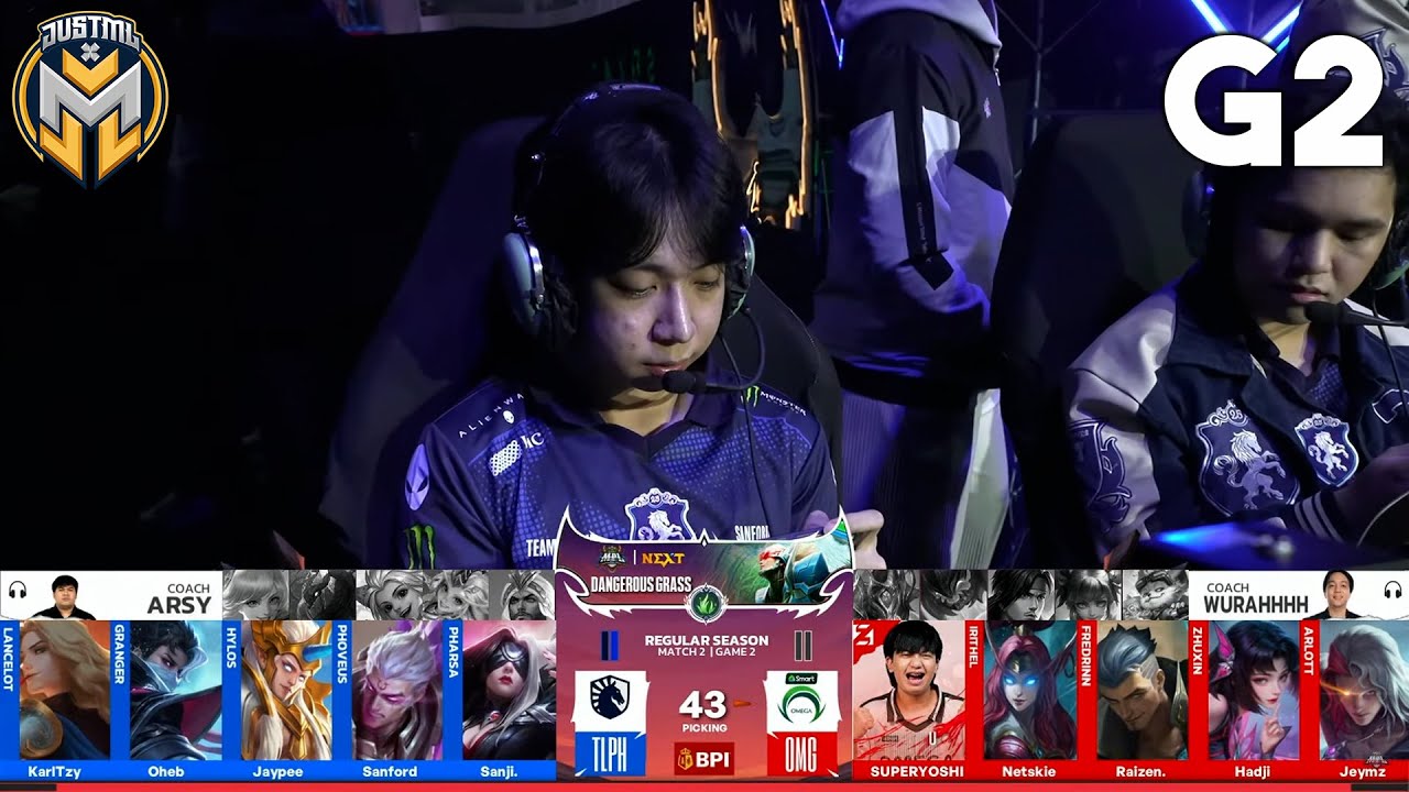 TLPH VS OMG GAME 2 | WEEK 7 DAY 2 | MPL PH SEASON 16