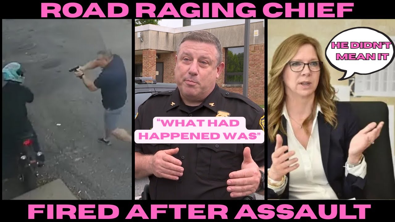 ROAD RAGING Pennsylvania Police Chief FIRED!!!!  Another one BITES THE DUST!