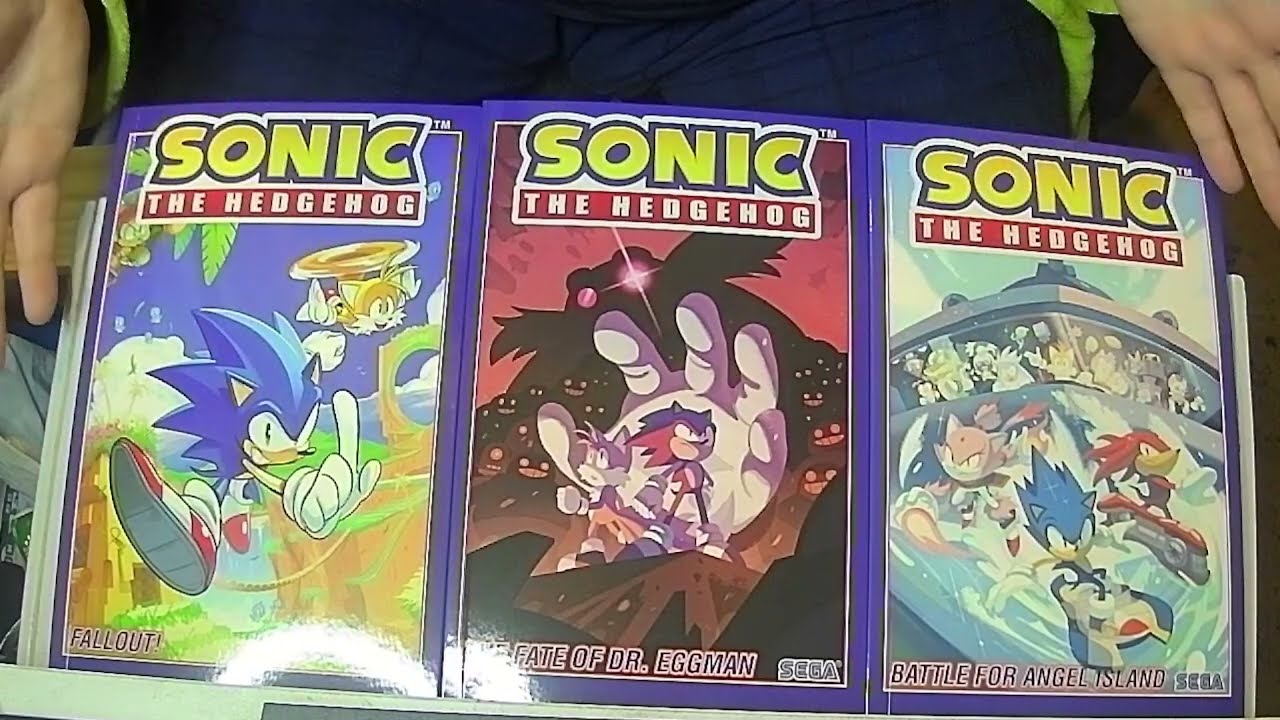 IDW Sonic the Hedgehog: Box Set, Vol. 1-3 | PREVIEW + Archie Talk