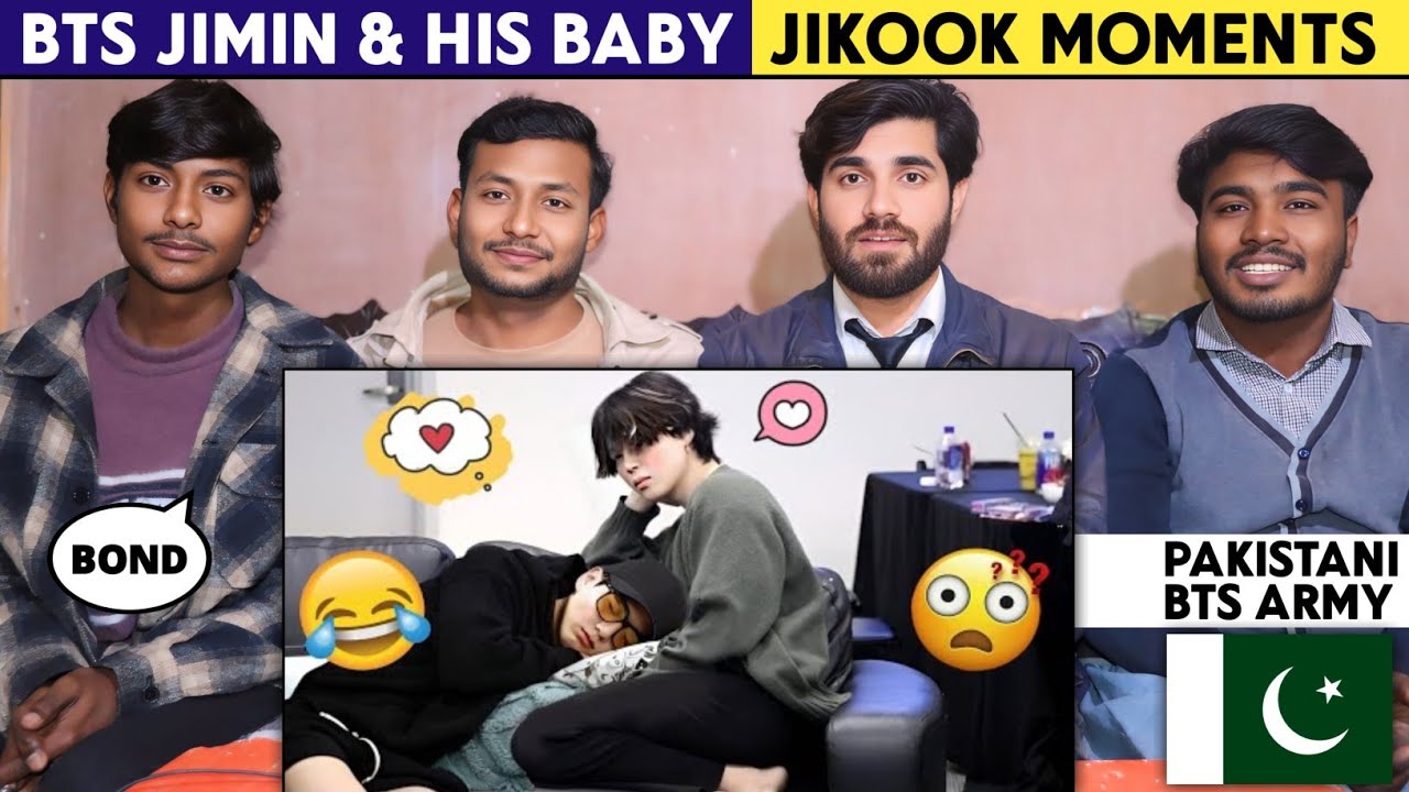 Bts Jimin And His Baby Jungkook ( Jikook Moments ) - Pakistani Reaction