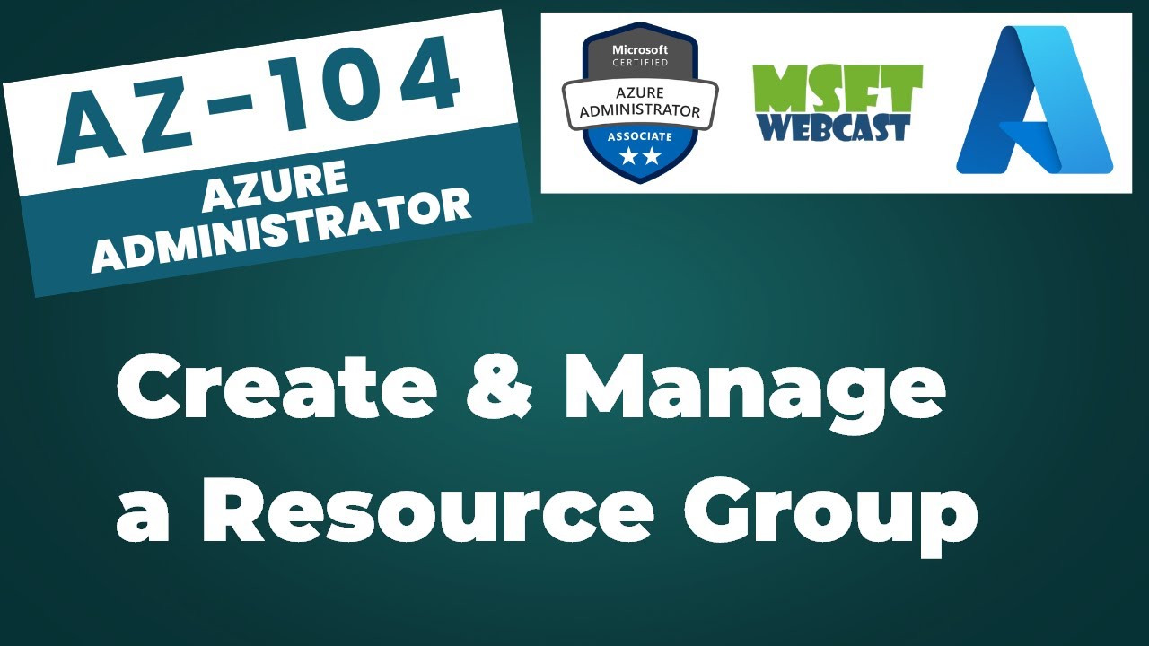 6. How to Create and Manage a Resource Group in Azure Portal | Step-by-Step Tutorial