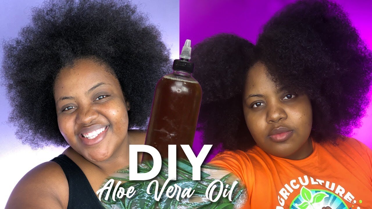 THE BEST DIY ALOE VERA OIL + Three Ways to Use Aloe Vera Oil for MASSIVE HAIR GROWTH