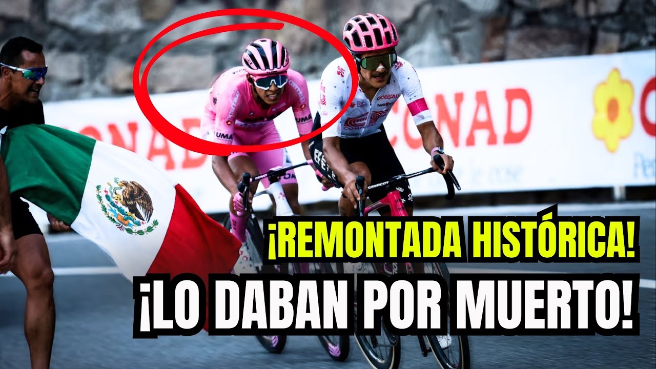 ¡Así fue el brutal ataque de ISAAC DEL TORO en Bormio que SILENCIO A TODO EL GIRO DE ITALIA! 🔥