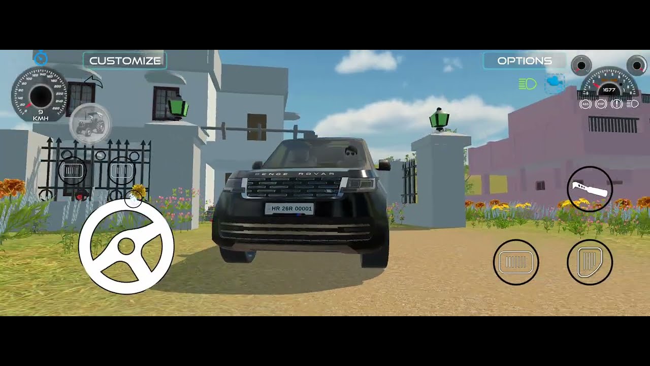 Range Rover || village tour 🤗||《Car Simulator》