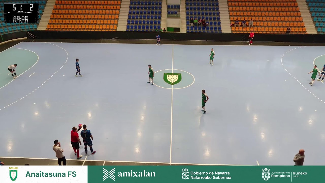2ªB - Futsal - Amixalan Anaitasuna vs Entrerríos Automatización B