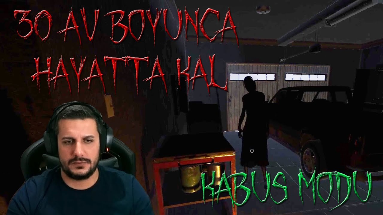 30 avda hayatta kal görevini yapmaya gidiyorum - Kaç oldu sayamadım * Kabus modu * Phasmophobia