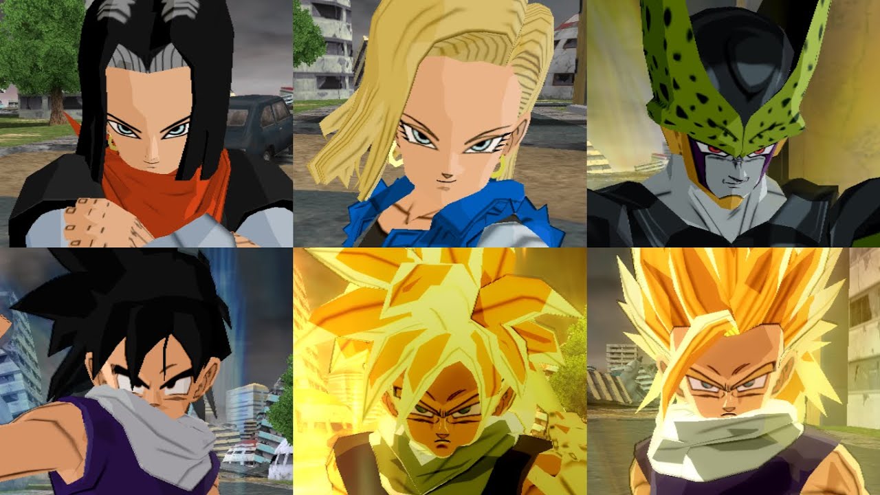 Gohan (saga androides) vs androides 【DBZ BT3 PS2 Mod request】