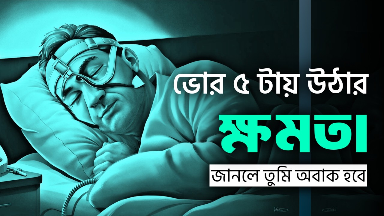 ভোর ৫টায় ঘুম থেকে উঠার রহস্য! 5AM RULE | How To Wake Up Early | Morning Motivation | Nagar Bioscope