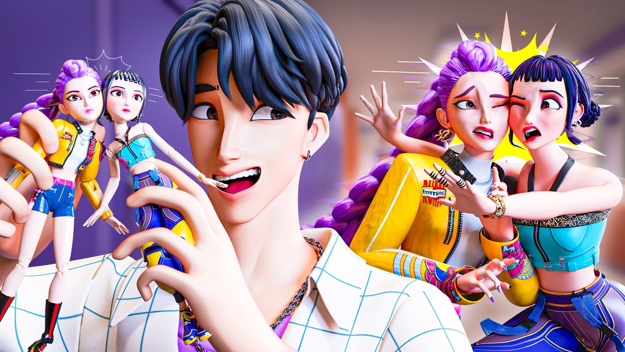 HUNTRIX, ma sono possedute da BAMBOLE VODOO!? KPop Demon Hunters Animazione
