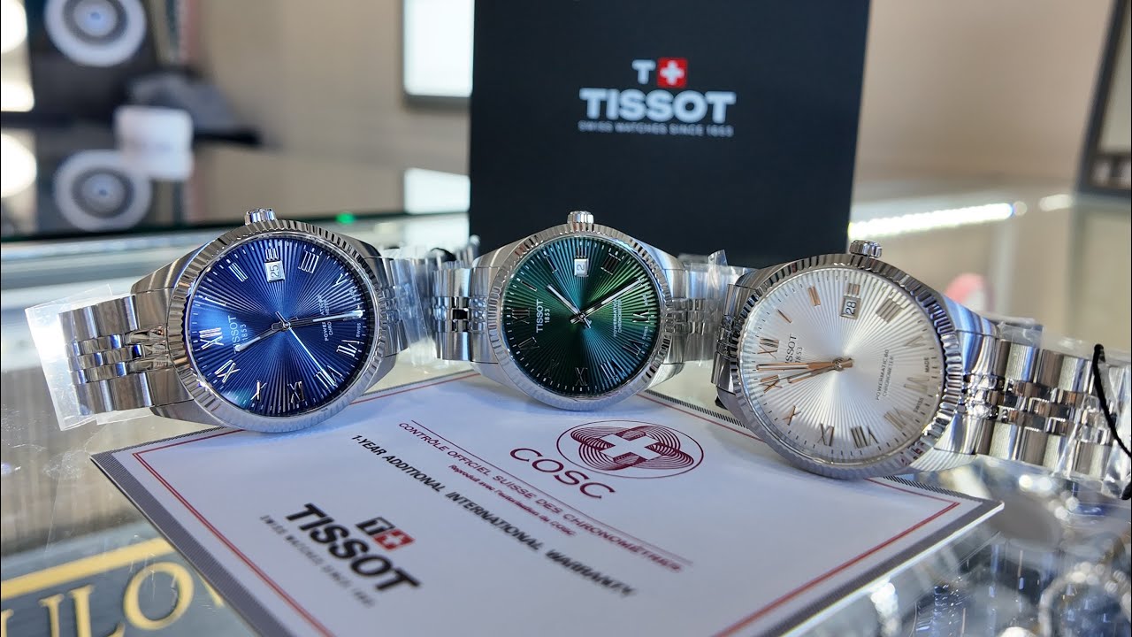 All New Tissot COSC Ballade Release, Datejust on a budget.