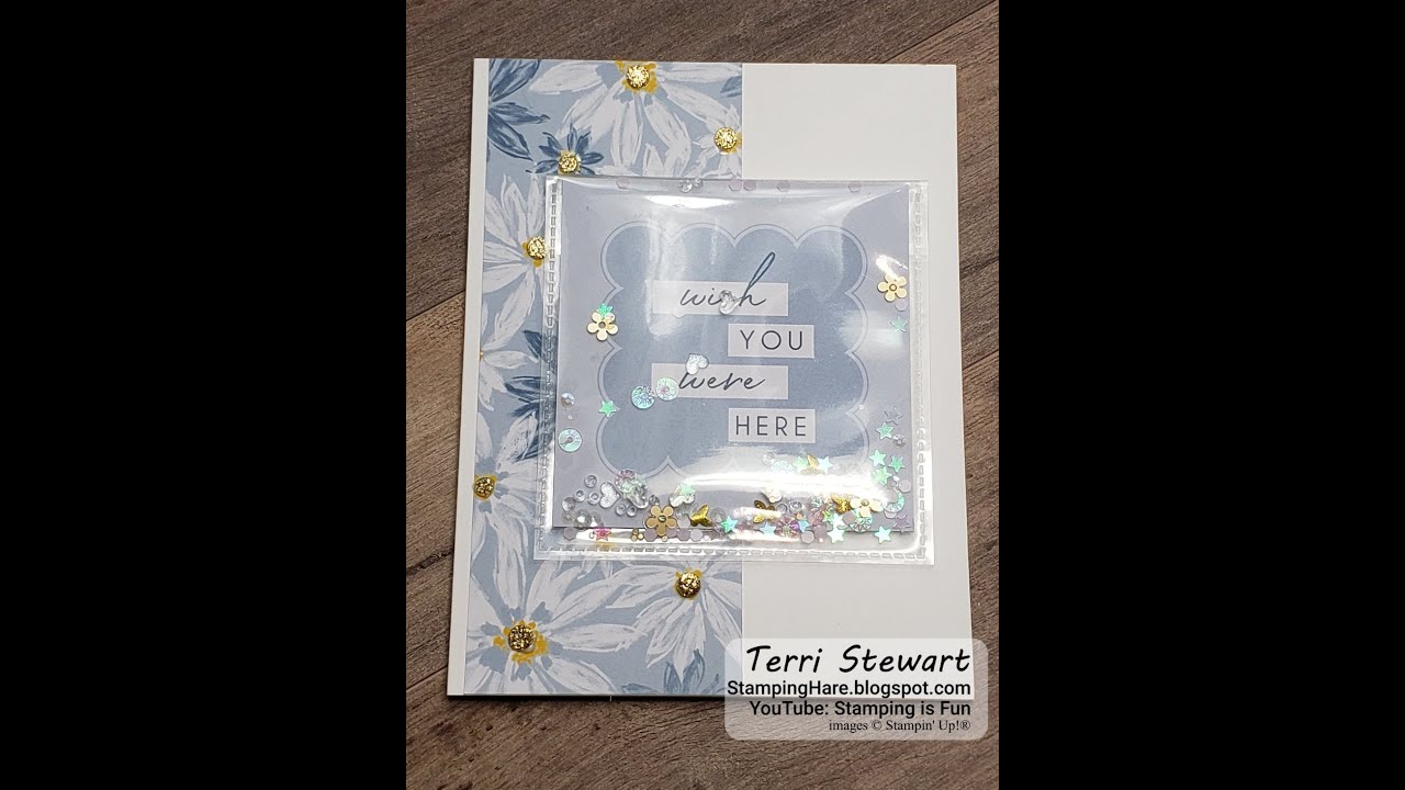 Day 10 of 12 Days of Crafting Advent Calendar - Flip Flap Shaker Card