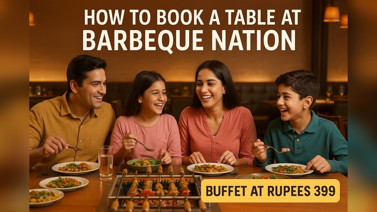 How To Book A Table At Barbeque Nation | Buffet at ₹399 Only | Easy Table Booking Guide