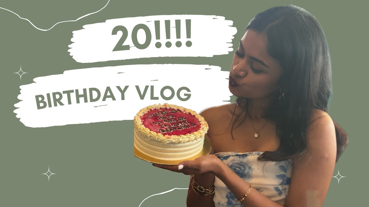 GOOD THING? BAD THING?👀 | Samanvi Suvarna | birthday vlog  |  20th birthday party  |