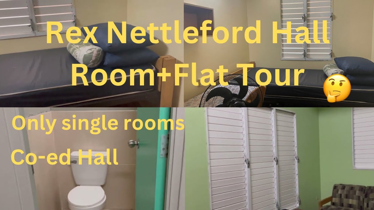 Rex Nettleford Hall Room+Flat Tour|• UWI, Mona|•University Series ep. 11