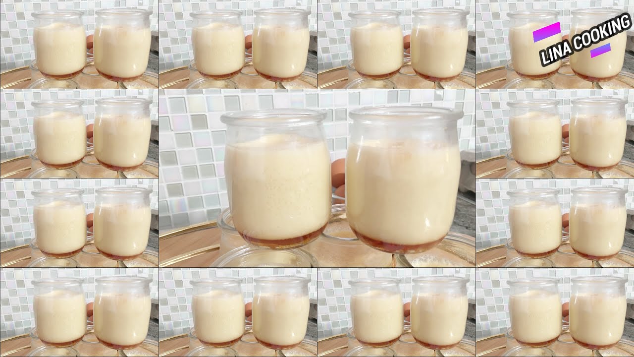 Crème aux oeufs caramel, sans four rapide à faire 🍮🍮😋