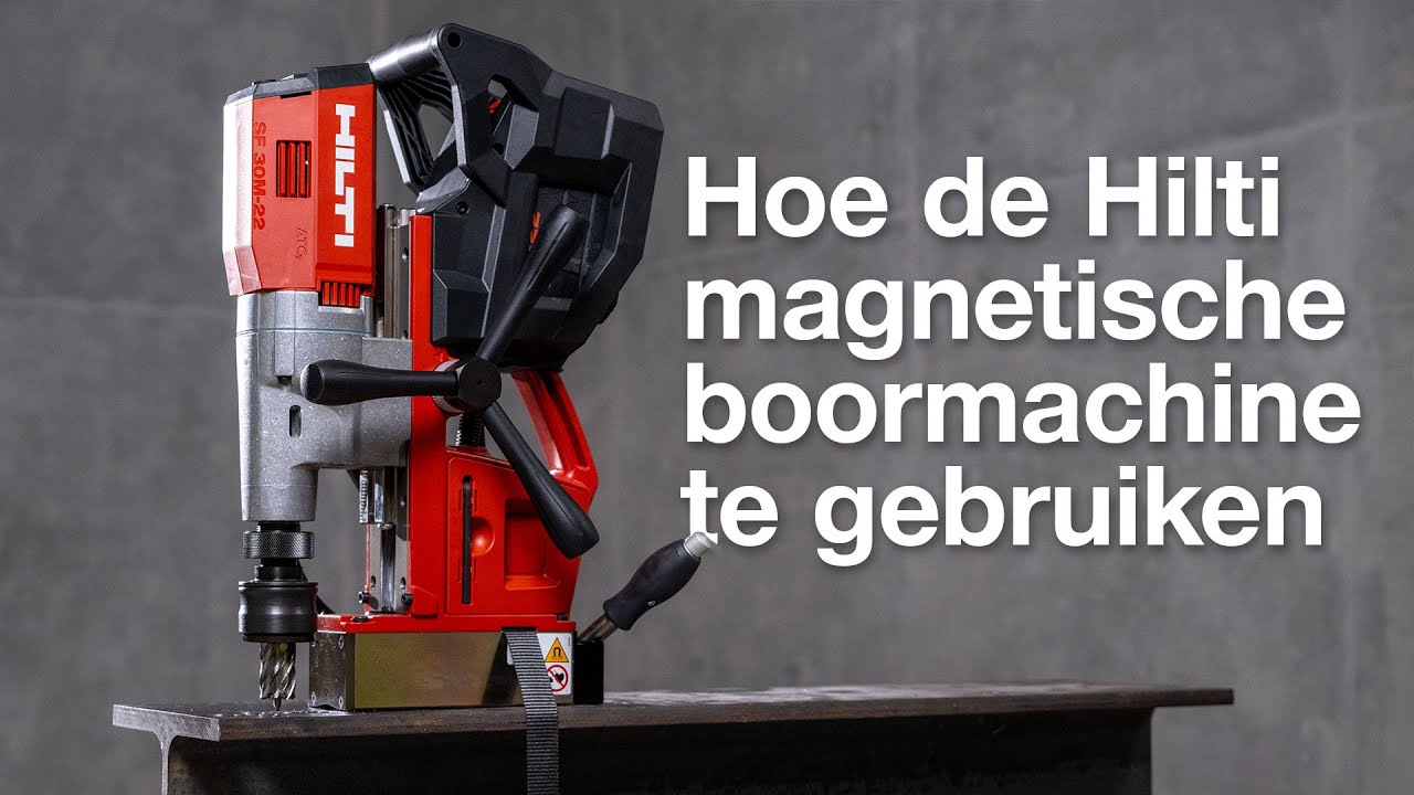 📘 SF 30M-22 Snoerloze Magnetische Boormachine – How-To & Snelstartgids