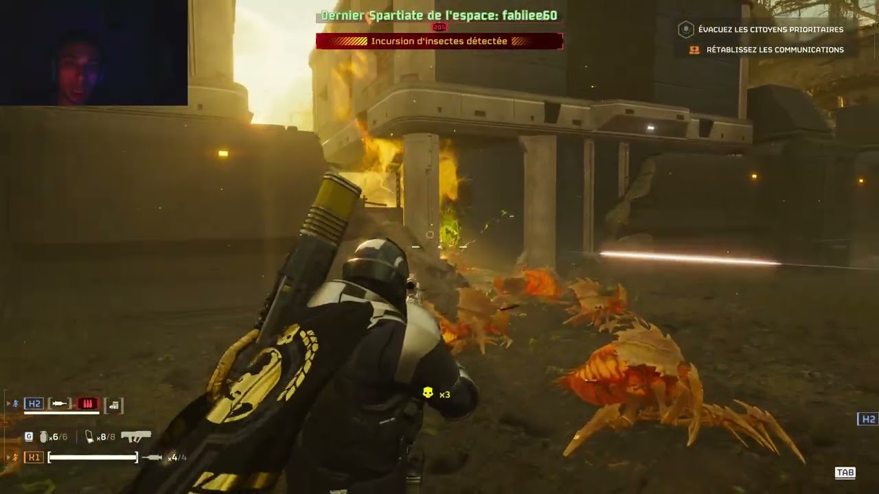 Live Helldivers2 avec @FlynnStaz