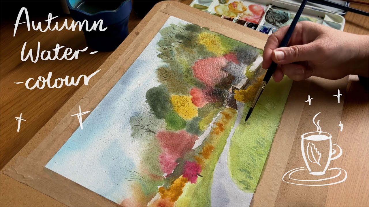 From Sketchbook to Finished Watercolour: An Autumn Landscape