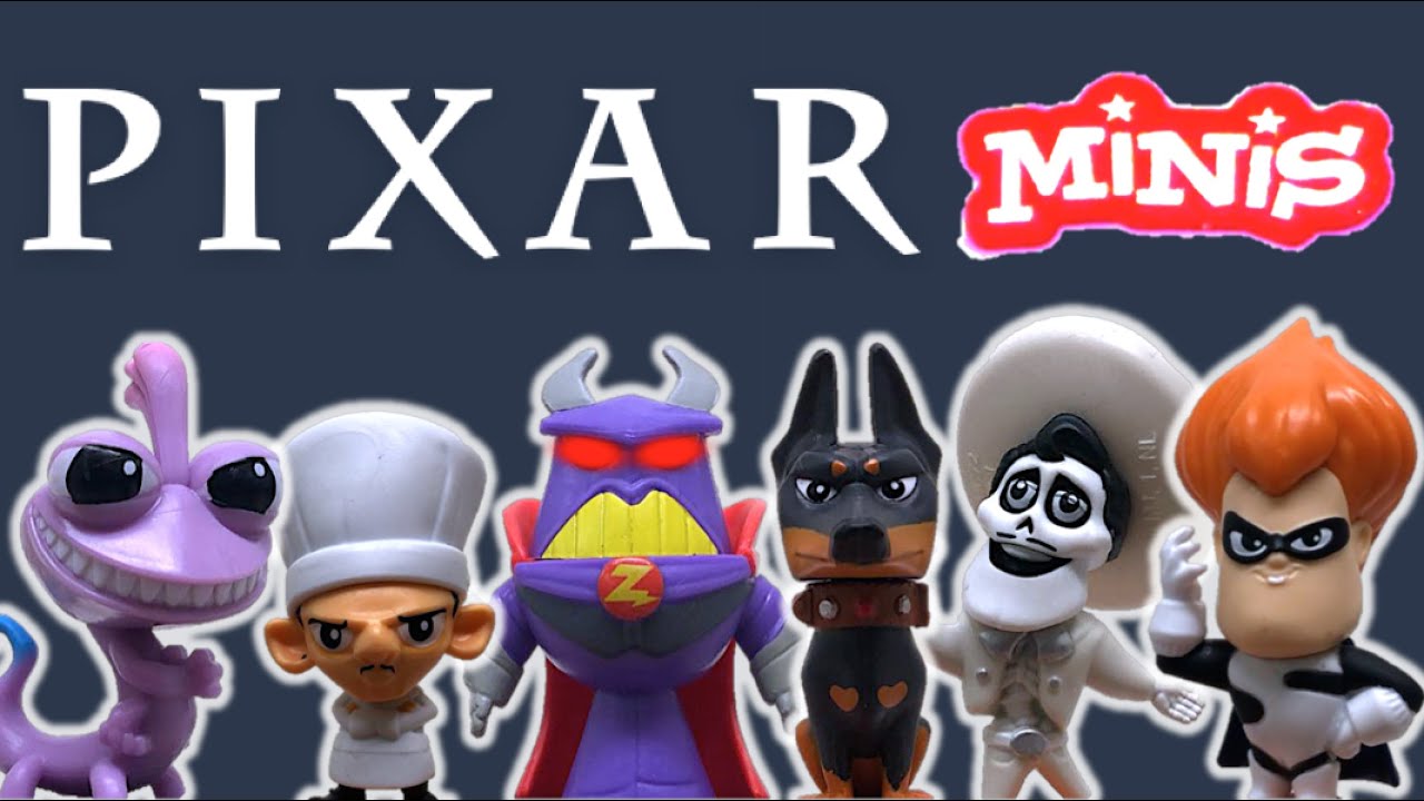 Abrimos los MINIS de PIXAR Serie 2 - VILLANOS | Alpha, Zurg, Síndrome, Randall, Skinner @TOY SHOTS ​