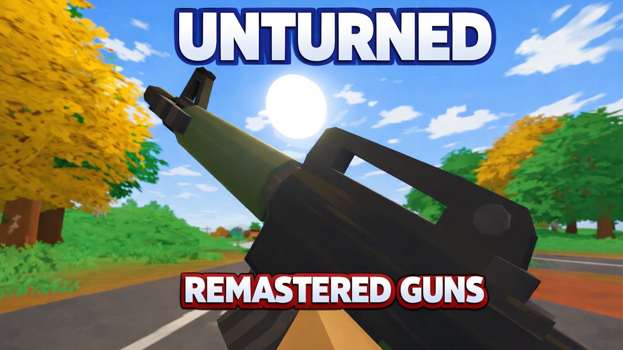 Unturned Vanilla Guns Are Remastered