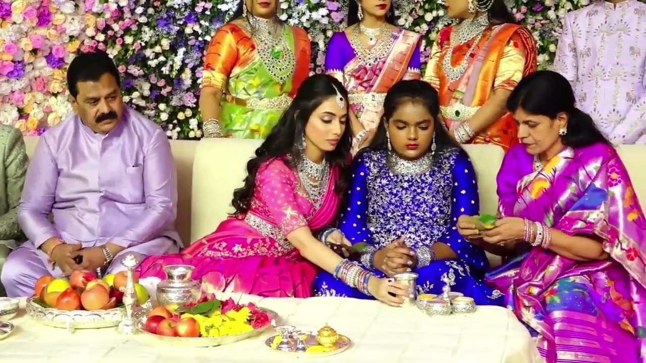Dinesh Reddy & Sirisha Reddy Engagement Ceremony Live