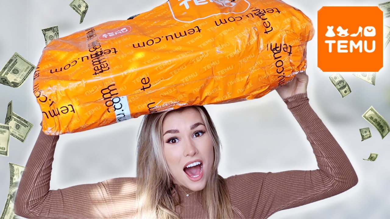 Opening a GIANT MYSTERY BOX From TEMU!!! 😱🤯