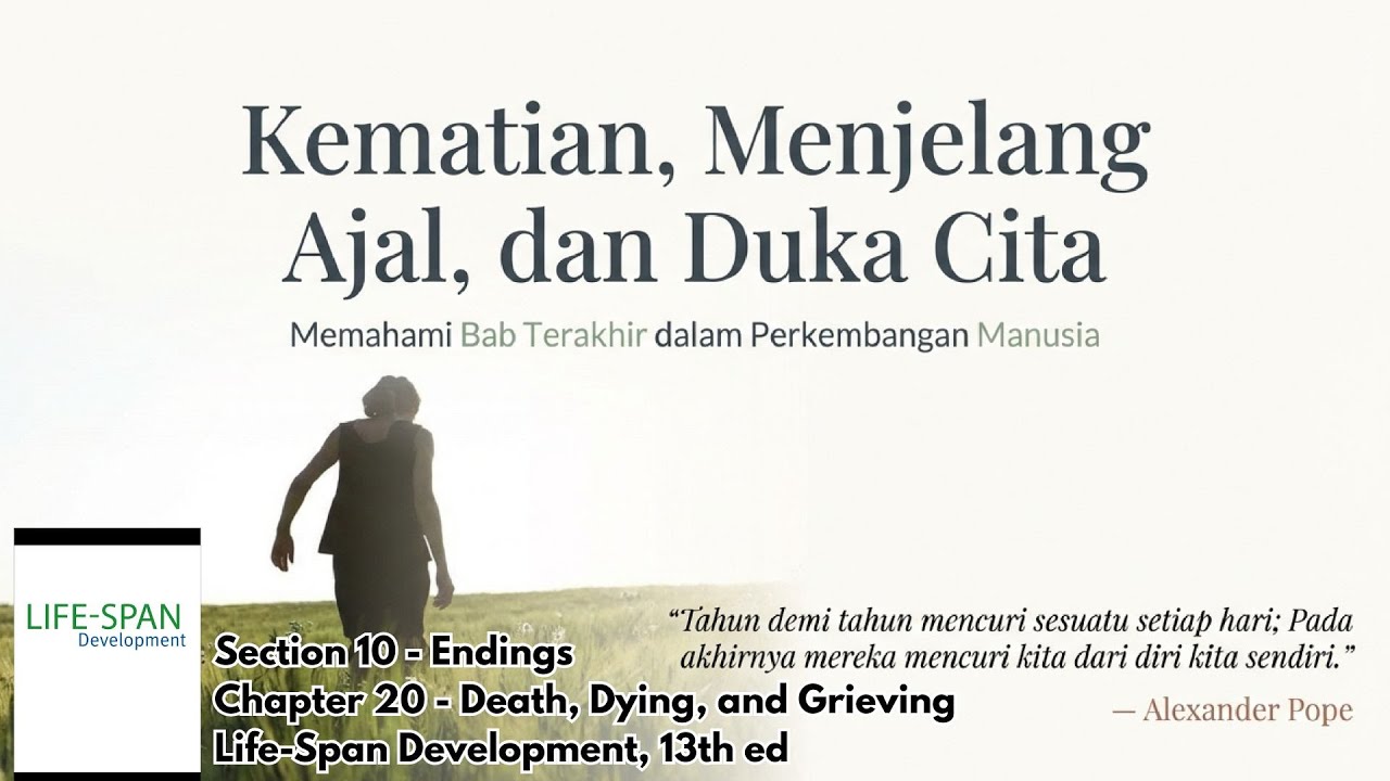 20. Kematian, Proses Menjelang Ajal, dan Berduka | Life-Span Development | John W. Santrock