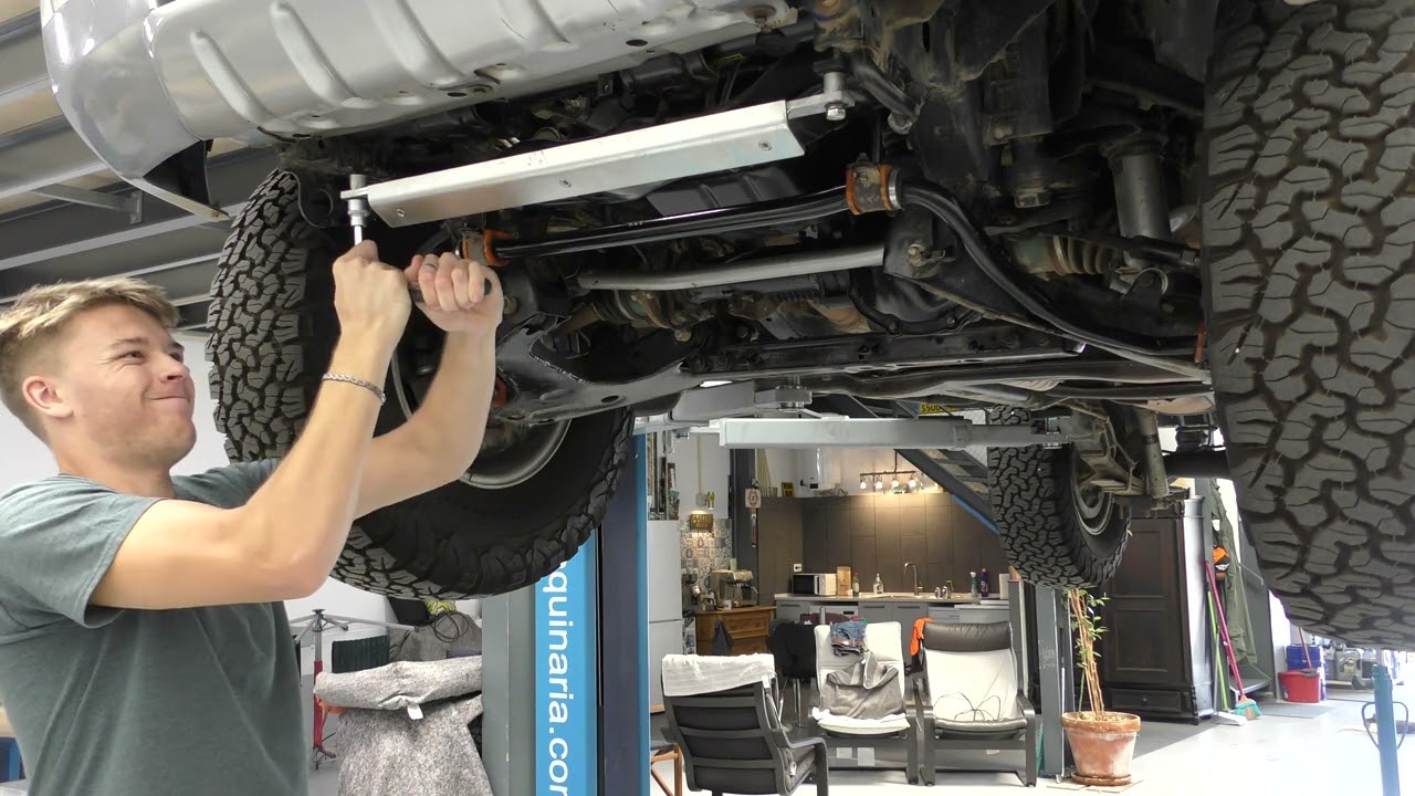 Mitsubishi L200 ASFIR Skid plate upgrade + INSTALL