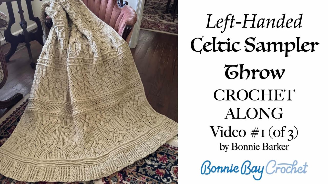 Left Handed Celtic Sampler Throw, Video #1 of 3