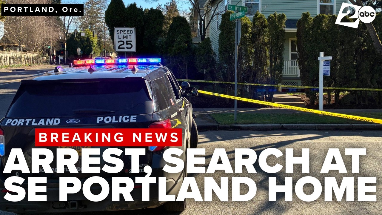 BREAKING | Arrest made as police serve search warrants at Southeast Portland home