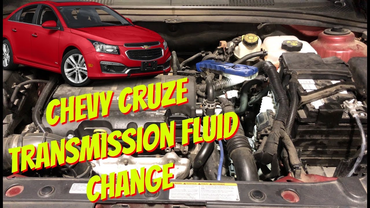 Проверка уровня трансмиссионной жидкости ATF для Chevrolet Cruze, замена или долив